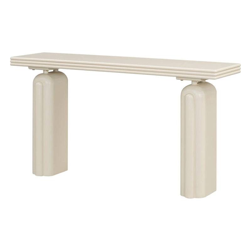 Acacia Veneer Console Table for Entryway, Hallway or Living Room