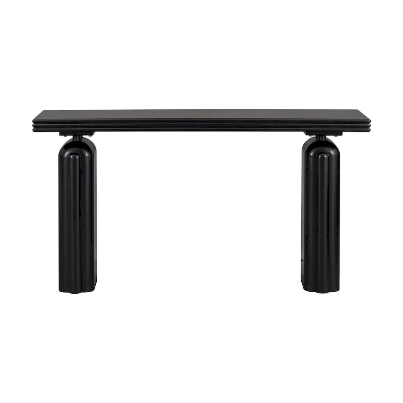 Acacia Veneer Console Table for Entryway, Hallway or Living Room