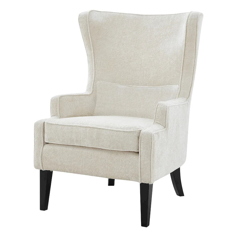Fabric Wing Back Accent Arm Chair