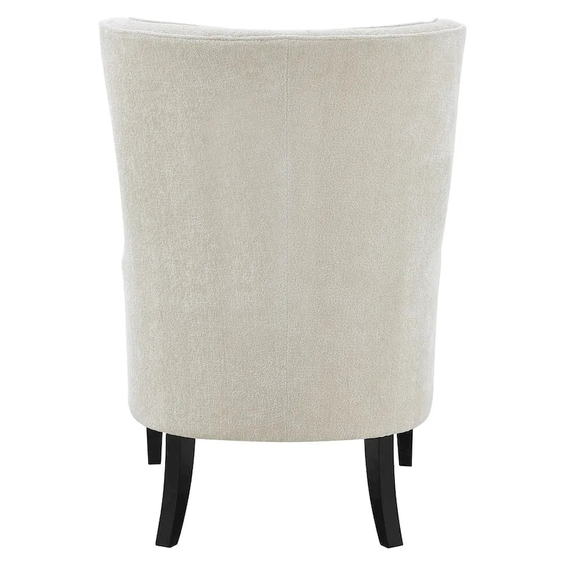 Fabric Wing Back Accent Arm Chair