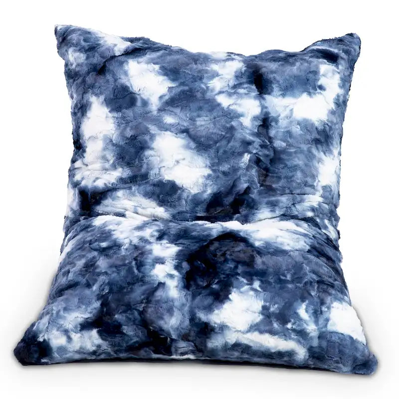 Giant 3.5-Foot Faux Fur Floor Pillow Bean Bag for Kids