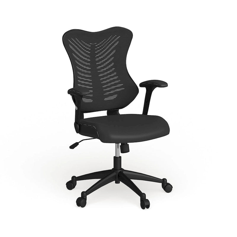 High Back Ergonomic Executive Swivel Office Chair with Adjustable Arms
