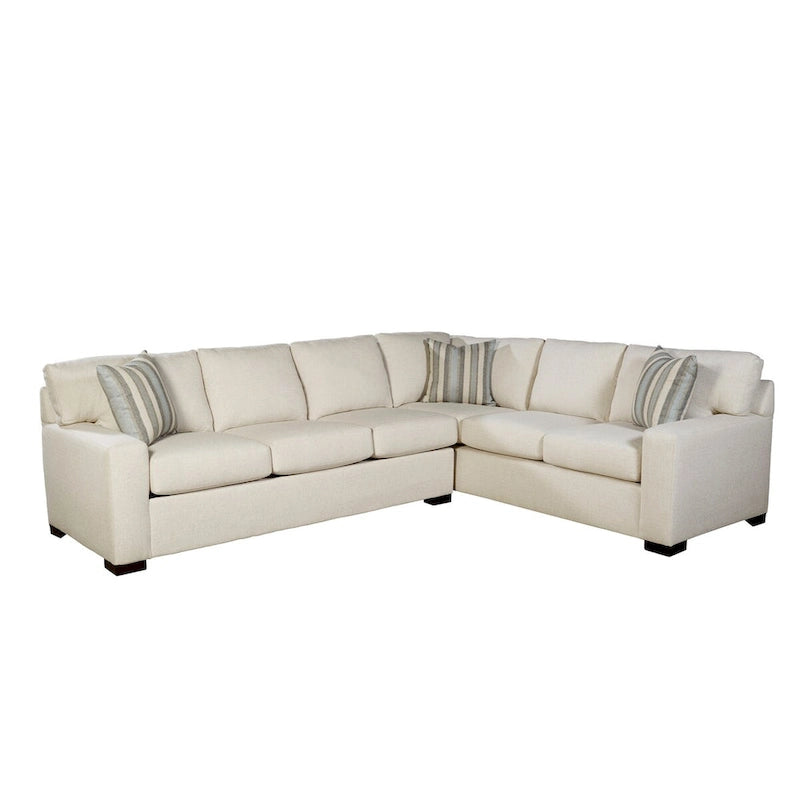 Cream Sectional Sofa Bed with Queen Gel Memory Foam Mattress